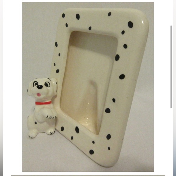 Vintage Disney Parks 101 One Hundred and One Dalmatians Photo Picture Frame RARE - Picture 2 of 13